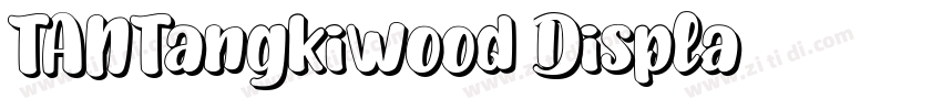 TANTangkiwood Displa字体转换